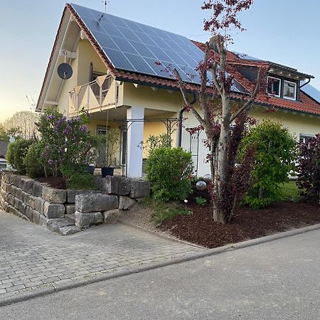 Ferienwohnung Messmer Mit Terrasse Heiligenberg Bagian luar foto