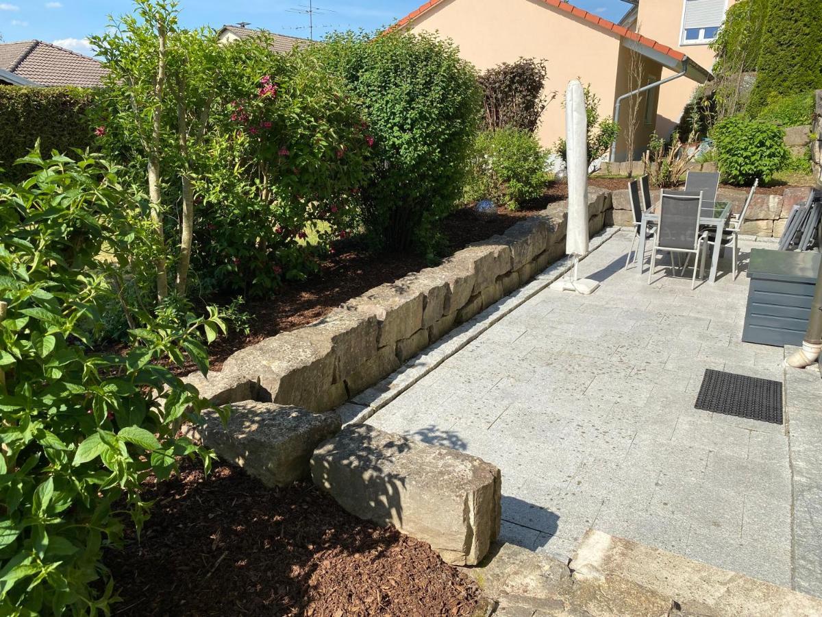 Ferienwohnung Messmer Mit Terrasse Heiligenberg Bagian luar foto